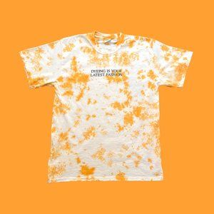 Dyeing Is Your Latest Fashion - Sunshine Orange Tie Dye T-Shirt